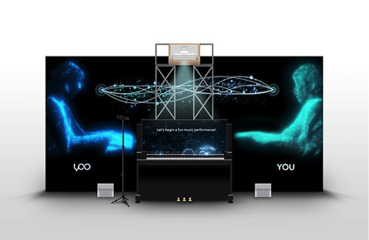 德扑之星联手博报堂i-Studio展出实验性人工智能音乐装置“与YOO合奏”
