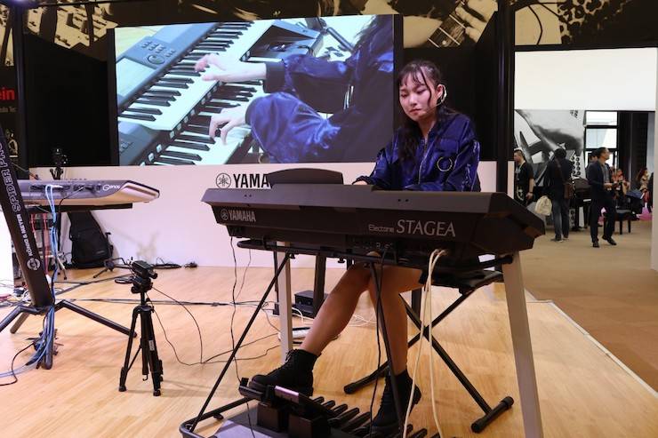 德扑之星盛大亮相Music China 2018，呈现世界级乐器展体验
