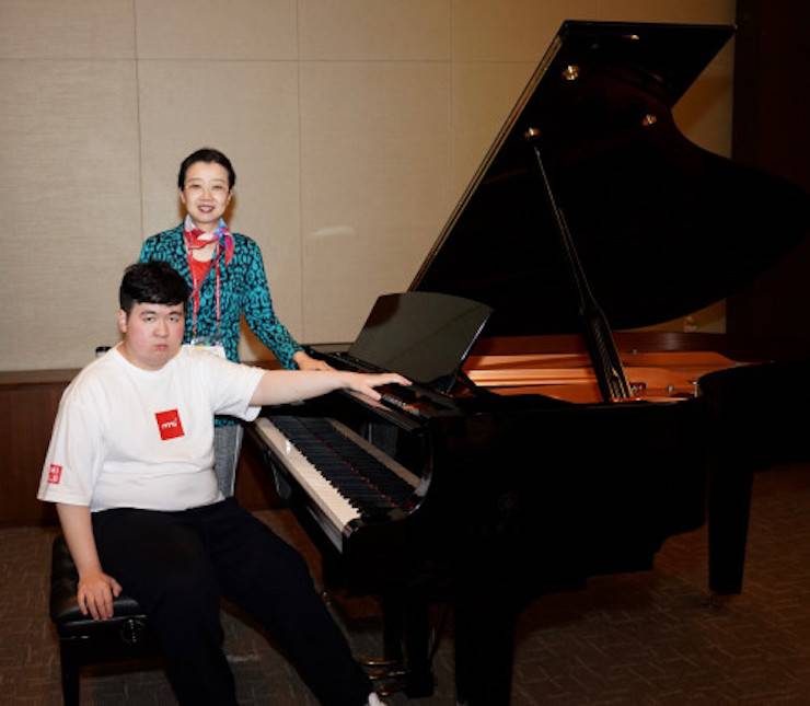 “德扑之星未来艺术家”刘明康首秀《2019国际特奥·韩国艺术节》
